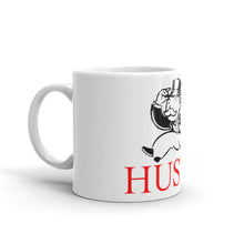 hustle coffee mug, monopoly man head crack coffee mug