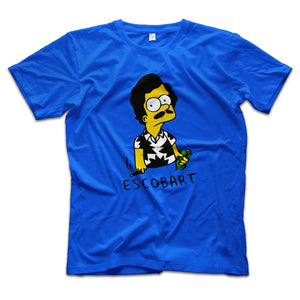 escobart t shirt simpsons t shirt pablo escobar t shirt head crack nyc