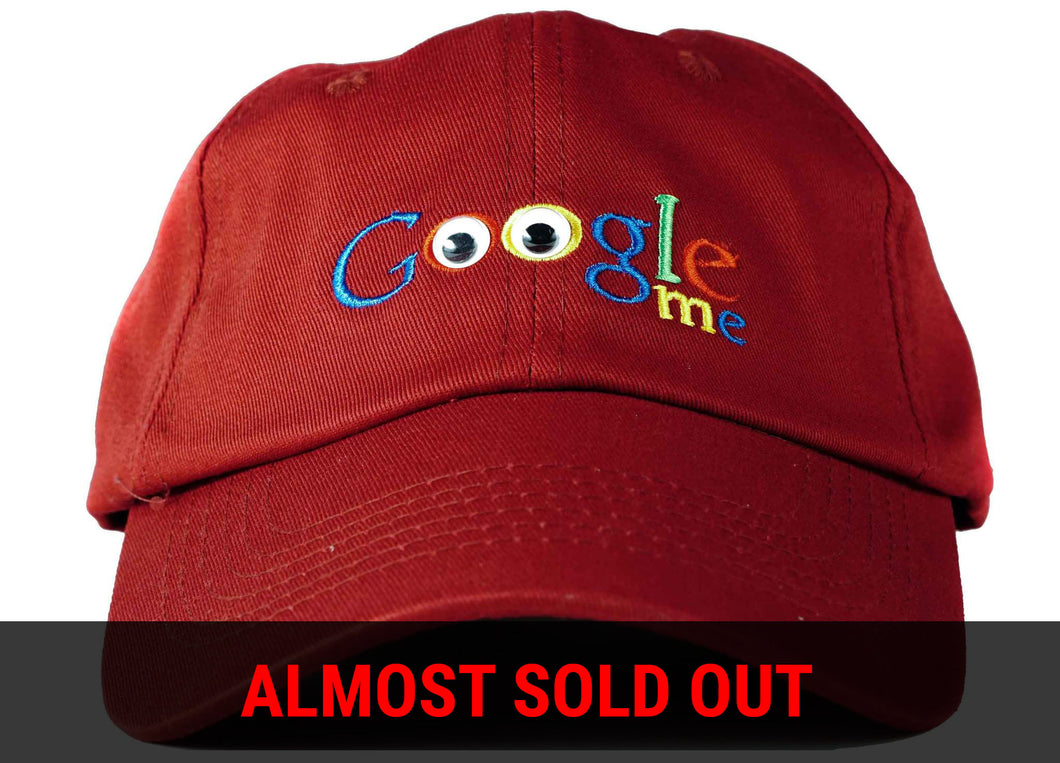 google me dad hat head crack nyc google hat