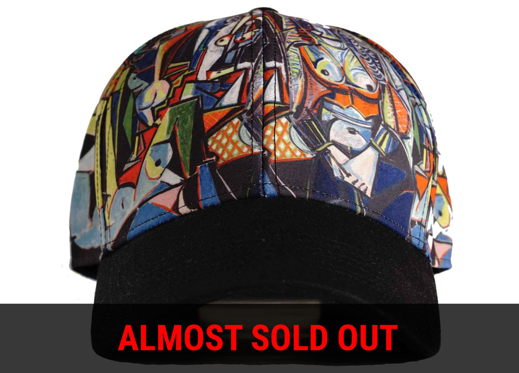 picasso hat picasso snapback picasso women of algiers head crack nyc picasso dad hat