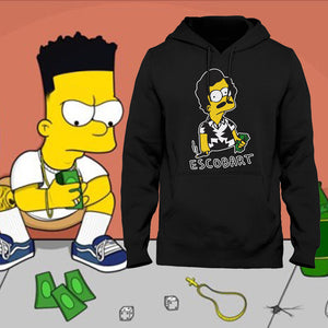 escobart hoodie simpsons hoodie pablo escobar hoodie head crack nyc