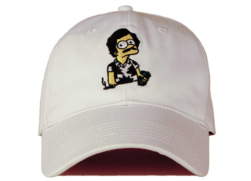 escobart dad hat head crack nyc pablo escobar hat bart simpson hat