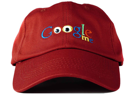 google hat google me dad hat head crack nyc 