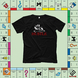 hustle t-shirt monopoly man t shirt head crack alec monopoly