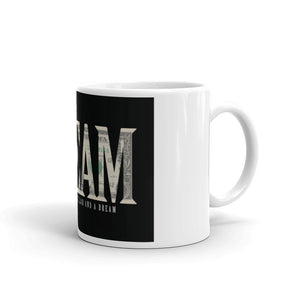 dream mug started with a dollar and a dream coffee mug