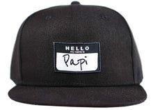 hello my name is papi snapback papi hat head crack nyc 