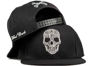 skull snapback candy skull hat head crack nyc 