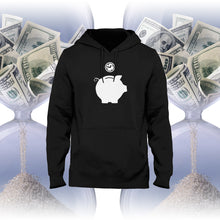 time is money hoodie piggy bank hoodie head crack nyc 