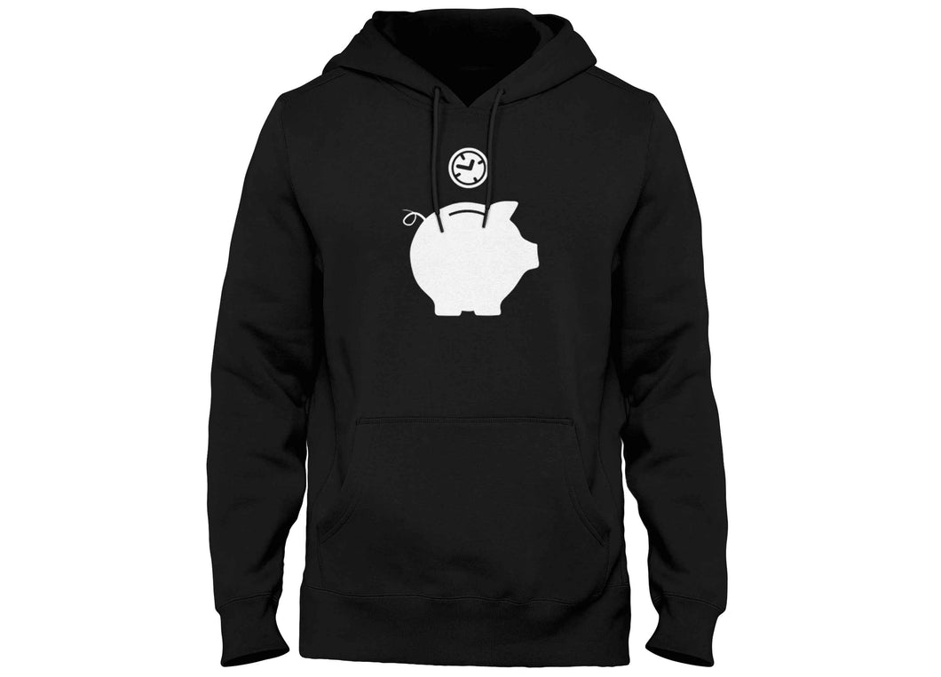 time is money hoodie piggy bank hoodie head crack nyc 